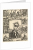 The Man of Sorrows; an image of Christ surrounded by nine vignettes depicting scenes of…, by 1575 by Giorgio Ghisi