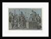 Roman Soldiers Before an Emperor, before 1540 by Giorgio Ghisi