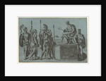 Roman Soldiers Before an Emperor, before 1540 by Giorgio Ghisi