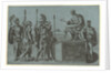 Roman Soldiers Before an Emperor, before 1540 by Giorgio Ghisi