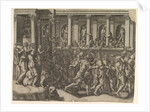 The Mocking of the Prisoners, ca. 1540 by Giorgio Ghisi