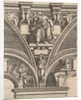 The Prophet Ezekiel; from the series of Prophets and Sibyls in the Sistine Chapel , 1570-75 by Giorgio Ghisi