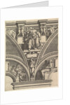 The Prophet Ezekiel; from the series of Prophets and Sibyls in the Sistine Chapel , 1570-75 by Giorgio Ghisi