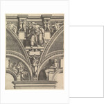 The Prophet Ezekiel; from the series of Prophets and Sibyls in the Sistine Chapel , 1570-75 by Giorgio Ghisi