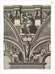 The Delphic Sibyl; from the series of Prophets and Sibyls in the Sistine Chapel, 1570-75 by Giorgio Ghisi