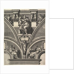 The Delphic Sibyl; from the series of Prophets and Sibyls in the Sistine Chapel, 1570-75 by Giorgio Ghisi