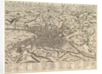 Speculum Romanae Magnificentiae: View of Modern Rome from the West, 1590 by Giovanni Ambrogio Brambilla