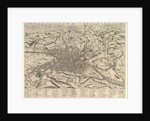 Speculum Romanae Magnificentiae: View of Modern Rome from the West, 1590 by Giovanni Ambrogio Brambilla