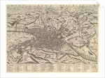 Speculum Romanae Magnificentiae: View of Modern Rome from the West, 1590 by Giovanni Ambrogio Brambilla