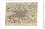 Speculum Romanae Magnificentiae: View of Modern Rome from the West, 1590 by Giovanni Ambrogio Brambilla