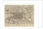 Speculum Romanae Magnificentiae: View of Modern Rome from the West, 1590 by Giovanni Ambrogio Brambilla