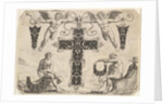 Cross-shaped Pendant and Four Other Motifs, 1622 by Giovanni Battista Costantini