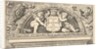 Titeplate to series of prints after Poloidoro, title on a shield supported by two putti, 1658 by Giovanni Battista Galestruzzi
