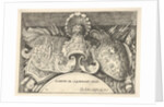 Plate 2: trophies of Roman arms from decorations above the windows on the second floor …, 1656-58 by Giovanni Battista Galestruzzi