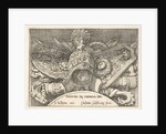 Plate 3: trophies of Roman arms from decorations above the windows on the second floor of …, 1656 by Giovanni Battista Galestruzzi