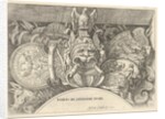Plate 4: trophies of Roman arms from decorations above the windows on the second floor …, 1656-58 by Giovanni Battista Galestruzzi
