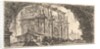 Plate 9: Arch of Constantine in Rome, ca. 1748 by Giovanni Battista Piranesi