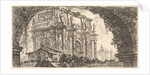 Plate 9: Arch of Constantine in Rome, ca. 1748 by Giovanni Battista Piranesi