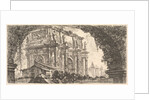 Plate 9: Arch of Constantine in Rome, ca. 1748 by Giovanni Battista Piranesi