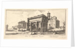 Plate 13: Arch of Settimius Severus 1. Temple of Concord. 2. Ascent to the Capitoline …, ca. 1748 by Giovanni Battista Piranesi