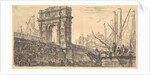 Plate 28: Arch of Trajan in Ancona, ca. 1748 by Giovanni Battista Piranesi