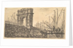 Plate 28: Arch of Trajan in Ancona, ca. 1748 by Giovanni Battista Piranesi