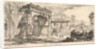 Arch of Galienus. 1. Façade od the Church of S. Vit by Giovanni Battista Piranesi