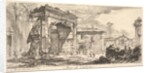 Arch of Galienus. 1. Façade od the Church of S. Vit by Giovanni Battista Piranesi