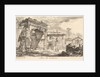 Arch of Galienus. 1. Façade od the Church of S. Vit by Giovanni Battista Piranesi