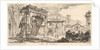 Arch of Galienus. 1. Façade od the Church of S. Vit by Giovanni Battista Piranesi