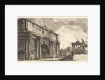The Arch of Septimius Severus, ca. 1756 by Giovanni Battista Piranesi