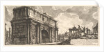 The Arch of Septimius Severus, ca. 1756 by Giovanni Battista Piranesi