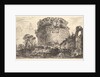 Plate 20: Tomb of Caecilia Metella called the Capo di Bov by Giovanni Battista Piranesi