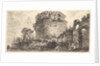 Plate 20: Tomb of Caecilia Metella called the Capo di Bov by Giovanni Battista Piranesi