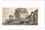 Plate 20: Tomb of Caecilia Metella called the Capo di Bov by Giovanni Battista Piranesi