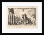 Remains of the Temple of Castor and Pollux . . by Giovanni Battista Piranesi