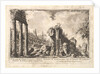 Remains of the Temple of Castor and Pollux . . by Giovanni Battista Piranesi