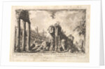 Remains of the Temple of Castor and Pollux . . by Giovanni Battista Piranesi