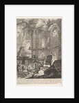 Camera sepolcrale inventata e disegnata conforme al costume, e all'antica magnificenza…, ca. 1750 by Giovanni Battista Piranesi
