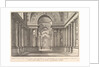 Vestibule of an ancient temple . . ., ca. 1743-50 by Giovanni Battista Piranesi