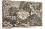 Ancient Altar on which sacrifices were performed in antiquity, surrounded by other rui…, ca. 1750 by Giovanni Battista Piranesi