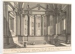 Colonnaded hall according to the custom of the ancient Romans, and niches adorned with…, ca. 1750 by Giovanni Battista Piranesi