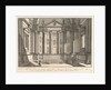 Colonnaded hall according to the custom of the ancient Romans, and niches adorned with…, ca. 1750 by Giovanni Battista Piranesi