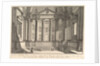 Colonnaded hall according to the custom of the ancient Romans, and niches adorned with…, ca. 1750 by Giovanni Battista Piranesi