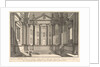 Colonnaded hall according to the custom of the ancient Romans, and niches adorned with…, ca. 1750 by Giovanni Battista Piranesi