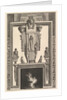 Chimneypiece in the Egyptian style: Mummy superimposed on a large caryatid above the linte…, 1769 by Giovanni Battista Piranesi
