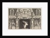 Chimneypiece in the Egyptian style: Groups of three female nudes at the base of each j…, ca. 1769 by Giovanni Battista Piranesi