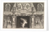 Chimneypiece in the Egyptian style: Groups of three female nudes at the base of each j…, ca. 1769 by Giovanni Battista Piranesi