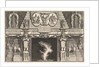 Chimneypiece in the Egyptian style: Groups of three female nudes at the base of each j…, ca. 1769 by Giovanni Battista Piranesi
