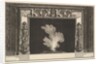 Chimneypiece: Affronted griffons on the lintel and candelabra on the jamb by Giovanni Battista Piranesi